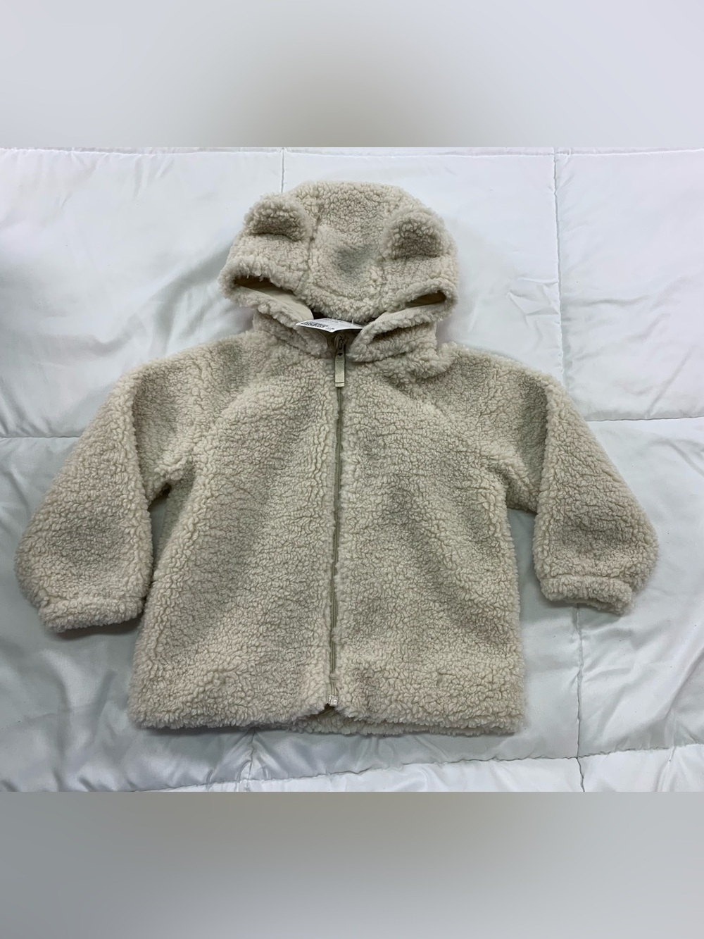New H&M zip up hoodie size 3T
